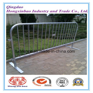 Outdoor Galvanized Barrier/Pedestrian Traffic Barrier/Galvanized Temporary Fence