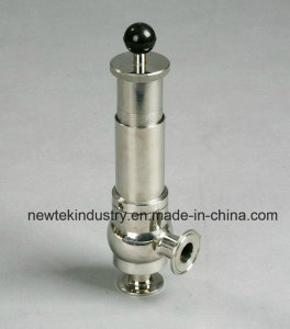 Hygienic Stainless Steel Triclamp Safety Pressure Relief Valve