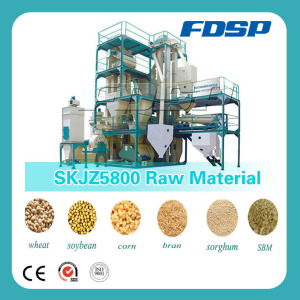 High Output Fish Feed Pellet Machine Plant