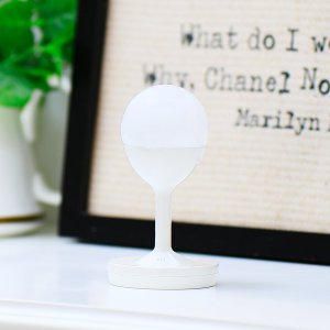 Glass Shape LED Lamp (voice control) -USB Charging